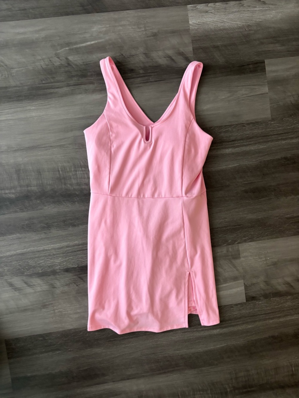all in motion Pink Sleeveless V-Neck athletic dress